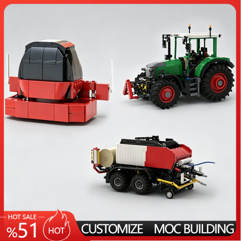 Agriculture Farming Education - Nuevo Tractor Agrícola Verde con Remolque